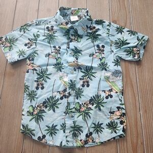 Disney Kids Blue Button Down Shirt
